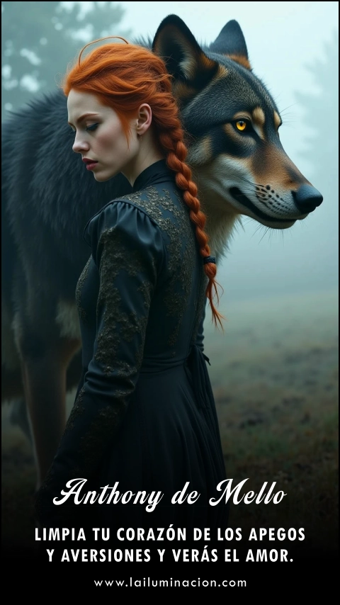 Imagen de la frase: Limpia tu corazón de los apegos y aversiones y verás el amor. Imagen de la frase: Limpia tu corazón de los apegos y aversiones y verás el amor.