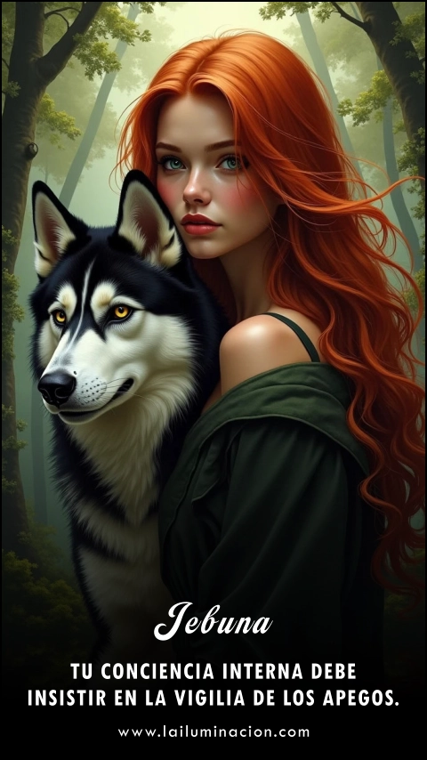 «Tu conciencia interna debe insistir en la vigilia de los apegos.» Frase de Jebuna