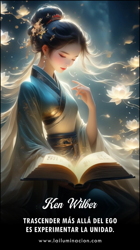 «Trascender más allá del ego, es experimentar la unidad.» Frase de Ken Wilber