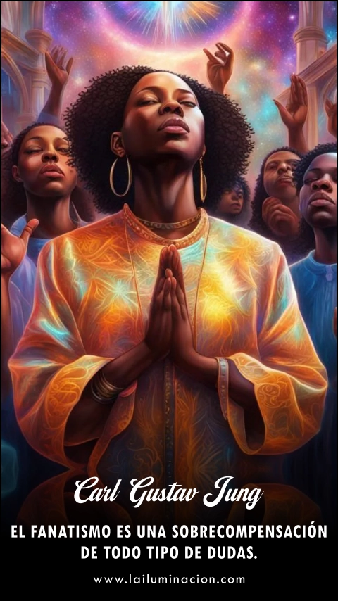 El fanatismo es una sobrecompensación de todo tipo de dudas. Frase de Carl Gustav Jung