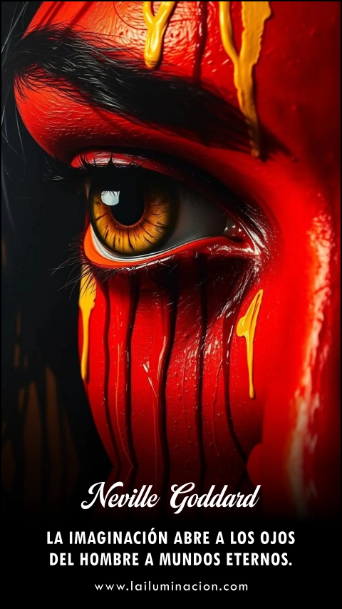 Imagen de la frase: La imaginación abre a los ojos del hombre a mundos eternos.