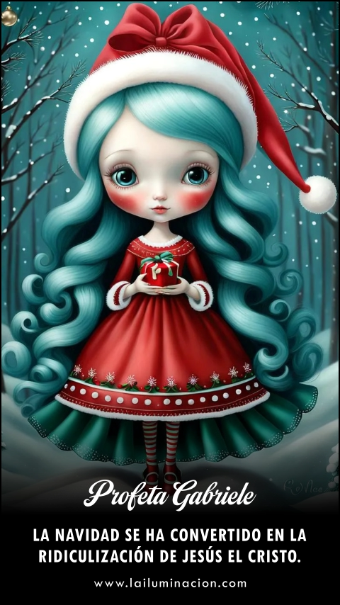 La Navidad se ha convertido en la ridiculización de Jesús el Cristo. Frase de Profeta Gabriele