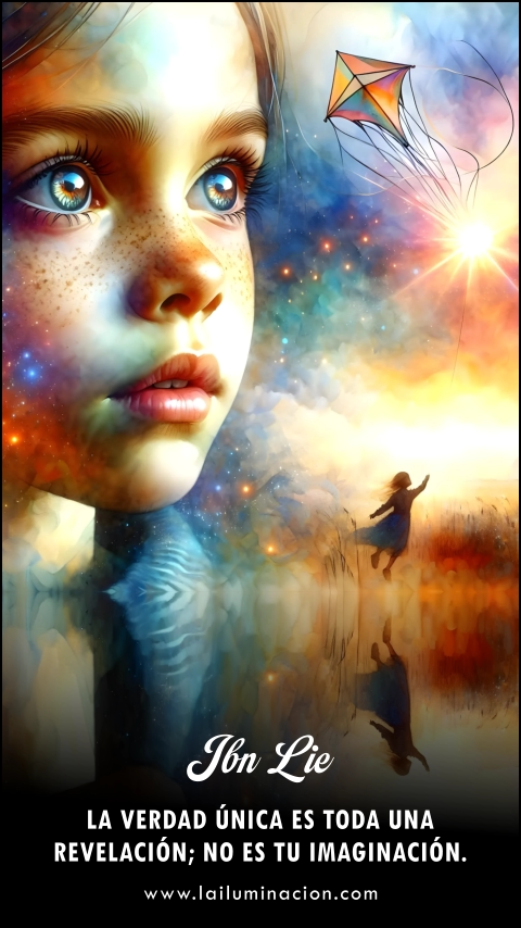 La verdad única es toda una revelación; no es tu imaginación. Frase de Jbn Lie