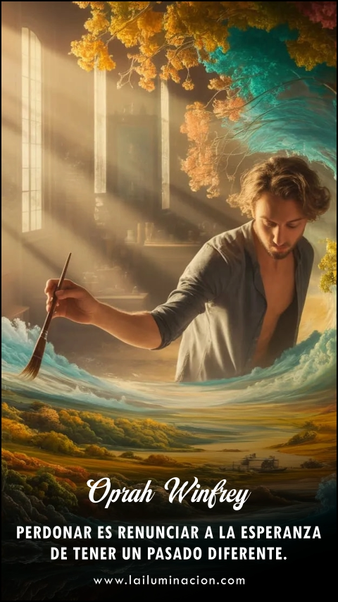Imagen de la frase: Perdonar es renunciar a la esperanza de tener un pasado diferente.
