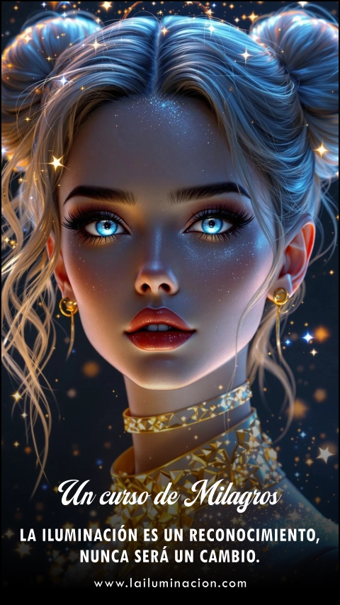 La iluminación es un reconocimiento, nunca será un cambio. Frase de Ucdm