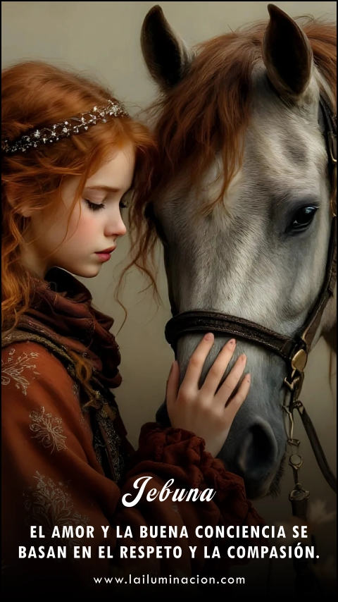 Imagen de la frase: El amor y la buena conciencia se basan en el respeto y la compasión.