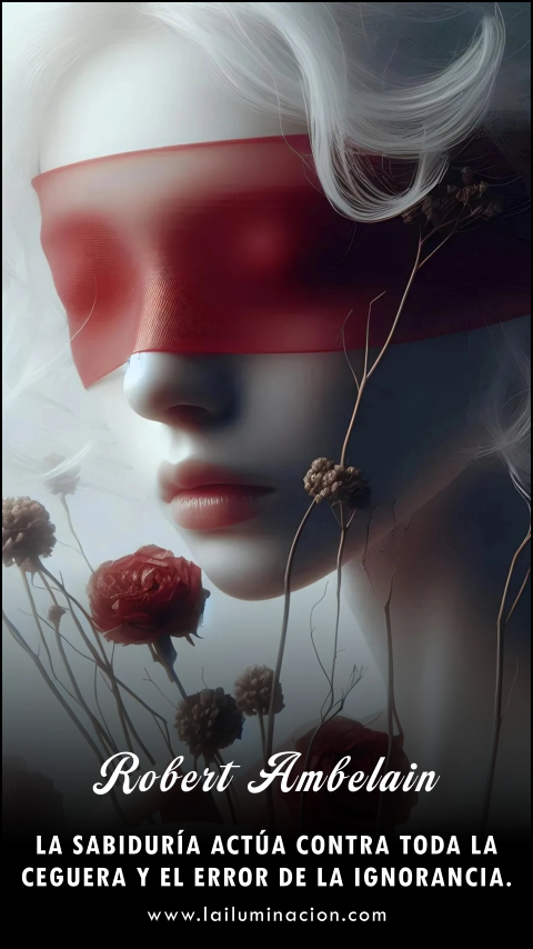 Imagen de la frase: La sabiduría actúa contra toda la ceguera y el error de la ignorancia.